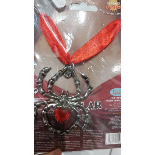 COLLANA RAGNO ROSSO 19959W