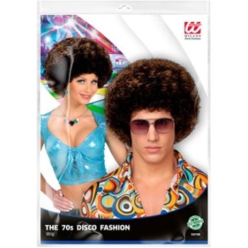 PARRUCCA CASTANA RICCIA  5979R