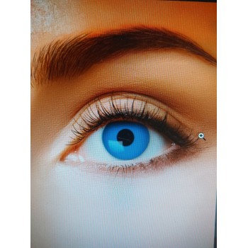 LENTI A CONTATTO BLU ELETTRICO 2