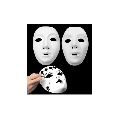 MASCHERA BIANCA DA DIPINGERE MOD 1 DONNA