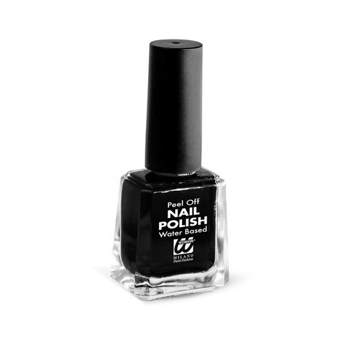 12 SMALTI NERI RIMOVIBILI A BASE D’ACQUA" 8 ml  W1969G