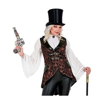 GILET DONNA STEAMPUNK W48169