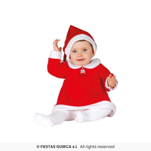 COSTUMA BABBO NATALE NEONATA G 42520