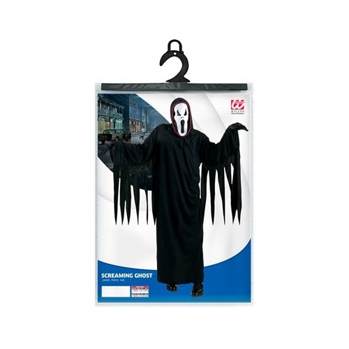 SCREAMING GHOST" (tunica, cintura, maschera con cappuccio) W3812