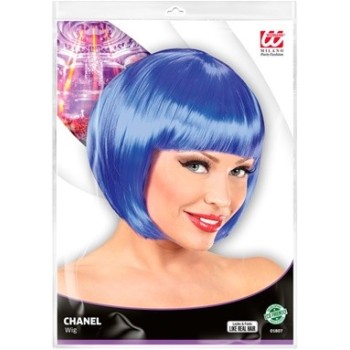PARRUCCA CHANEL BLU" in sacchetto  w01807