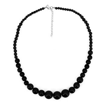 collana anni 50/70 bianca W1731p