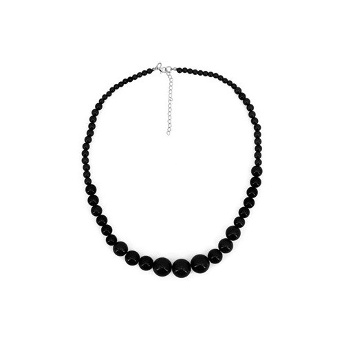 collana anni 50/70 bianca W1731p
