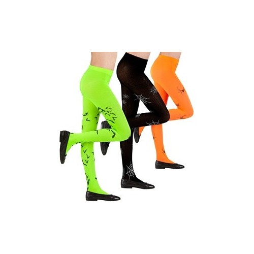 COLLANT HALLOWEEN FLUORESCENTI" 40 DEN  BIMBA 4731