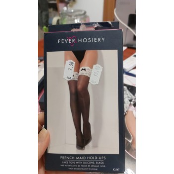 PARIGINE NERE FIOCCO RASO BIANCO" 70 DEN    OFFERTA