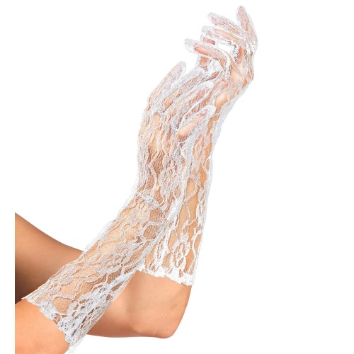 GUANTI DONNA PIZZO LUNGHI 40 CM W4627
