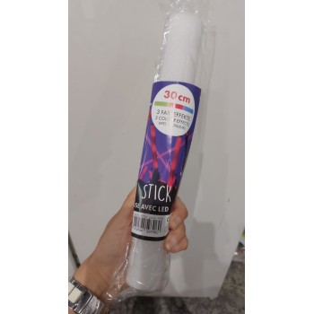 TUBO IN FOAM 3 EFFETTI LED - 30 CM