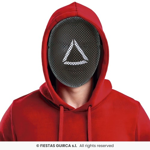 MASCHERA PLASTICA TRIANGOLO SQUID GAME G64000