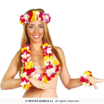set hawaii Fascia, Collana, Polsini G16429
