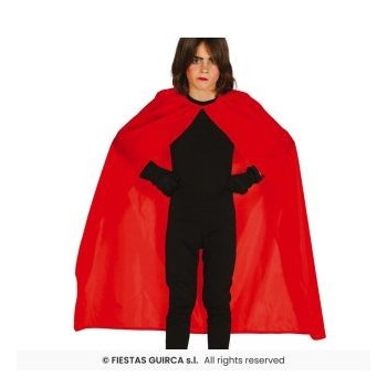 Mantello rosso 100 cm bambini g18291