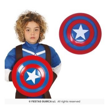 Scudo spaziale con stella 32 cm bambino  CAPITAN AMERICA NON ORIG G17593