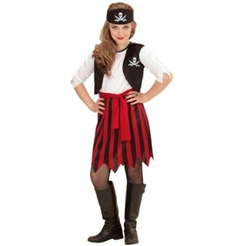 COSTUME RAGAZZA PIRATESSA W02638