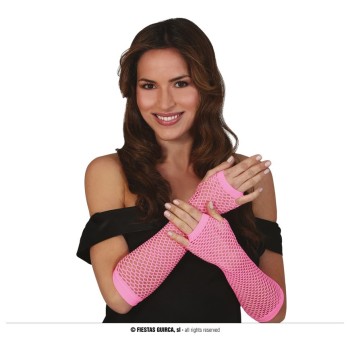 GUANTI RETE ROSA G16973