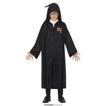 83158 - APPRENDISTA MAGO COSTUME POTTER NERO TUNICA